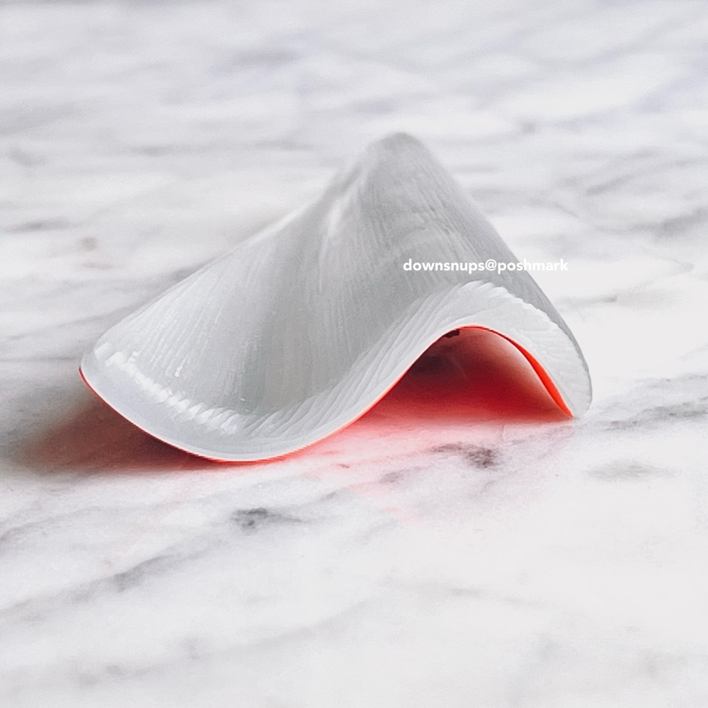 Alexis Bittar Wavy Fan Lucite Pin Brooch